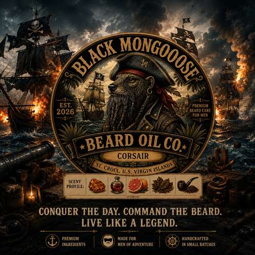 Black Mongoose Beard Oil Co. - Corsair