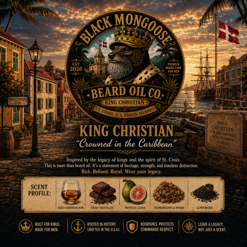 Black Mongoose Beard Oil Co. - King Christian