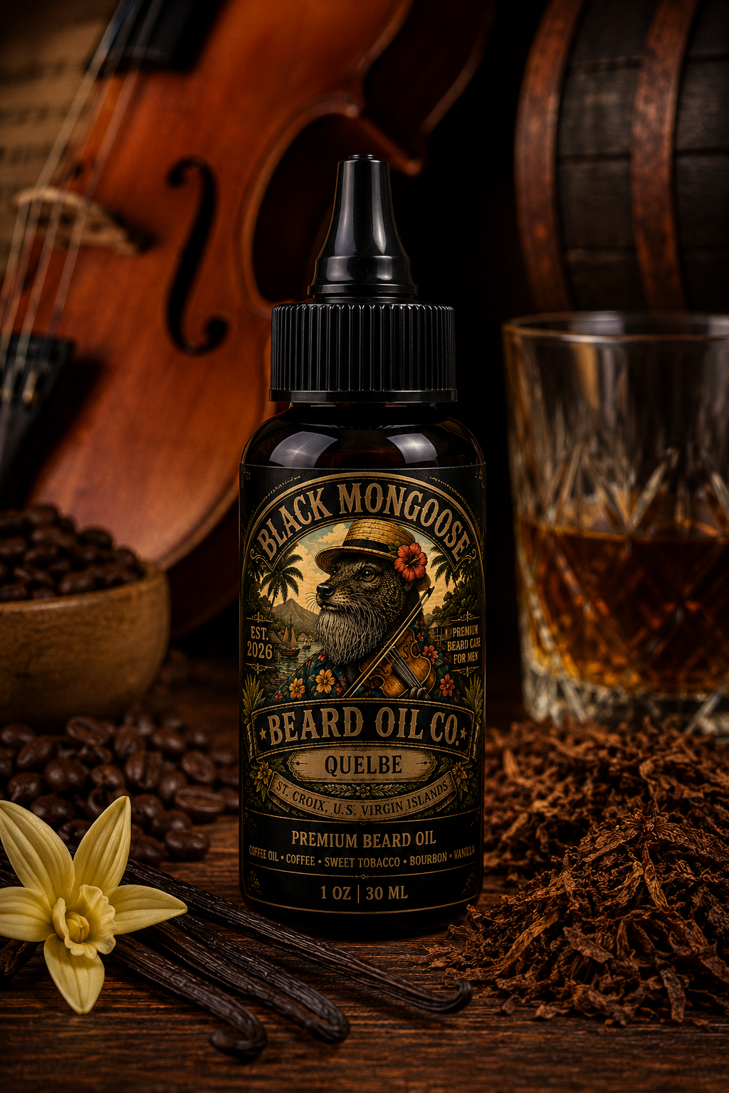 Black Mongoose Beard Oil Co. - Quelbe